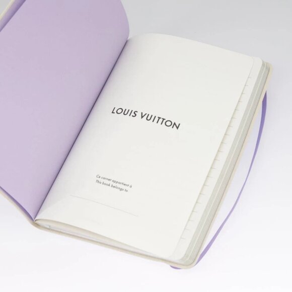 LOUIS VUITTON Escal Kai Eclamance Note Cover Purple Pink - Picture 12 of 14